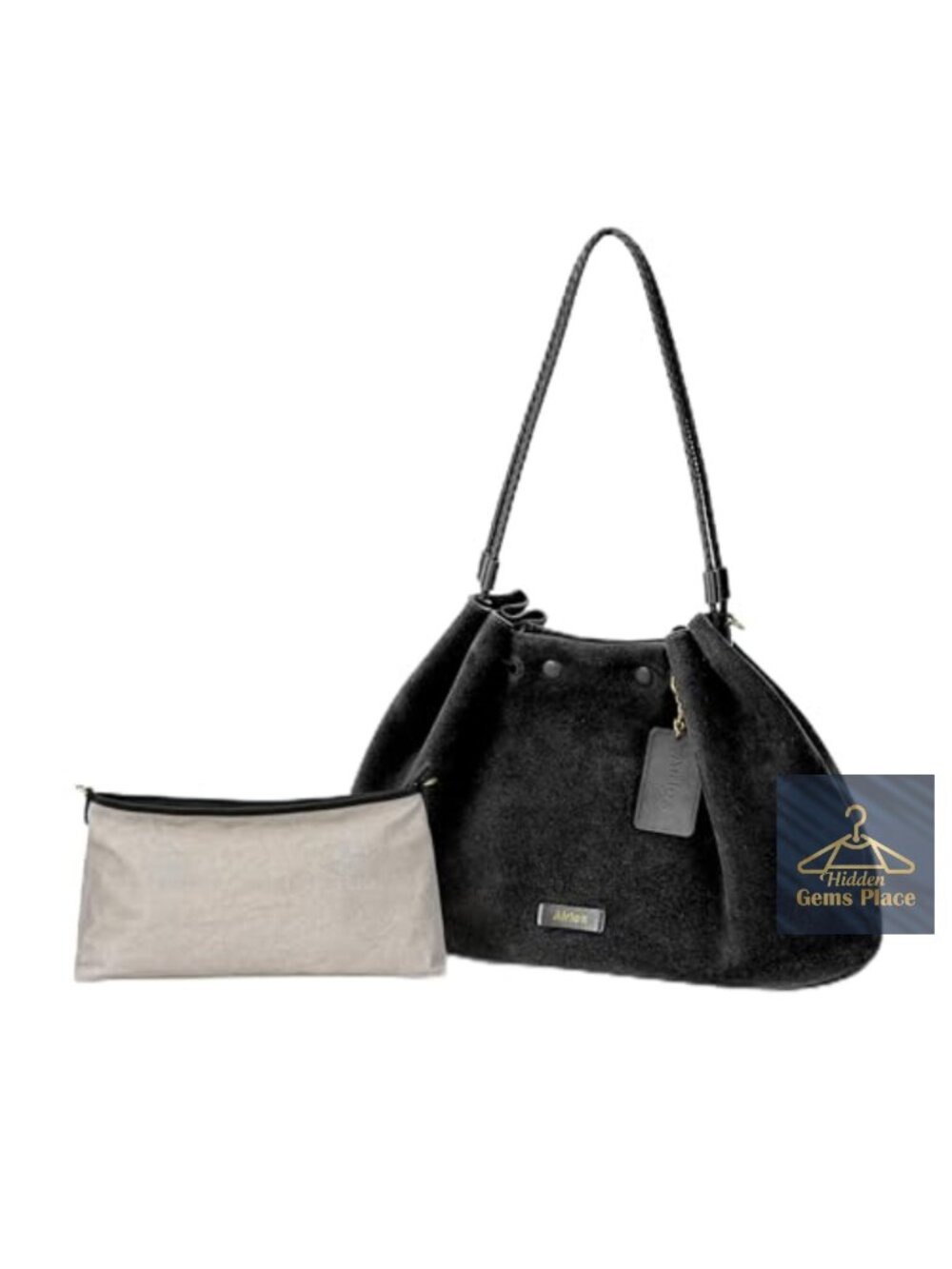 Full Grain Leather Hobo Bag Crossbody Purse Handbag Shoulder Bag